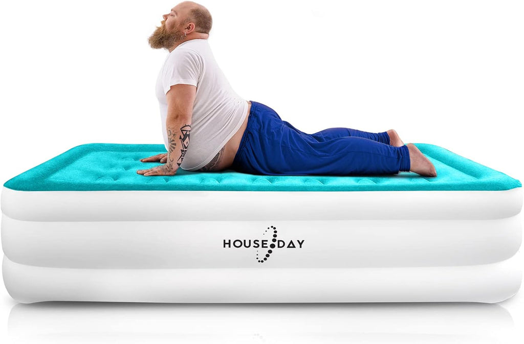 Queen Inflatable Air Mattress with Built-in Pump U1214