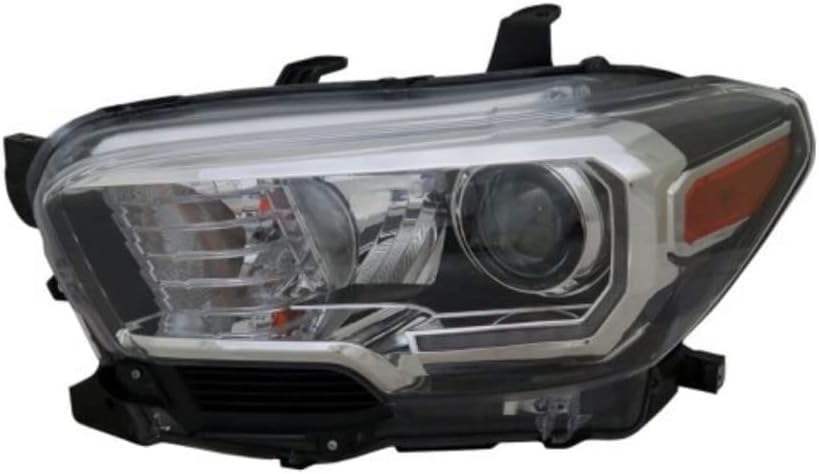 Black Driver Side Headlight E3697
