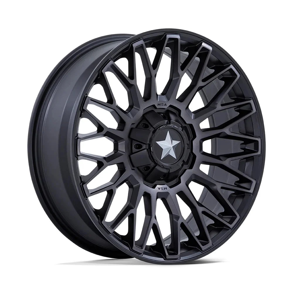 15" Black Wheels and Tires U81487