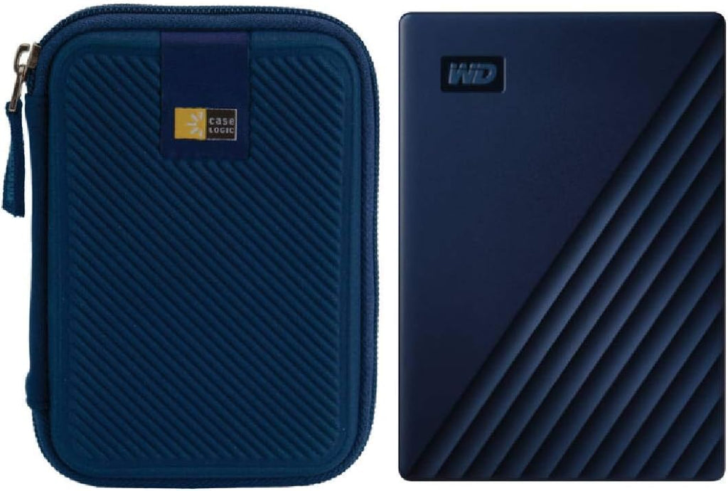 5TB USB 3.0 Portable External Hard Drive + Compact Hard Drive Case K364355