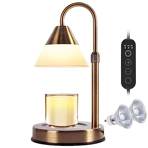 Rose Gold Electric Candle Warmer Lamp with Timer S6757