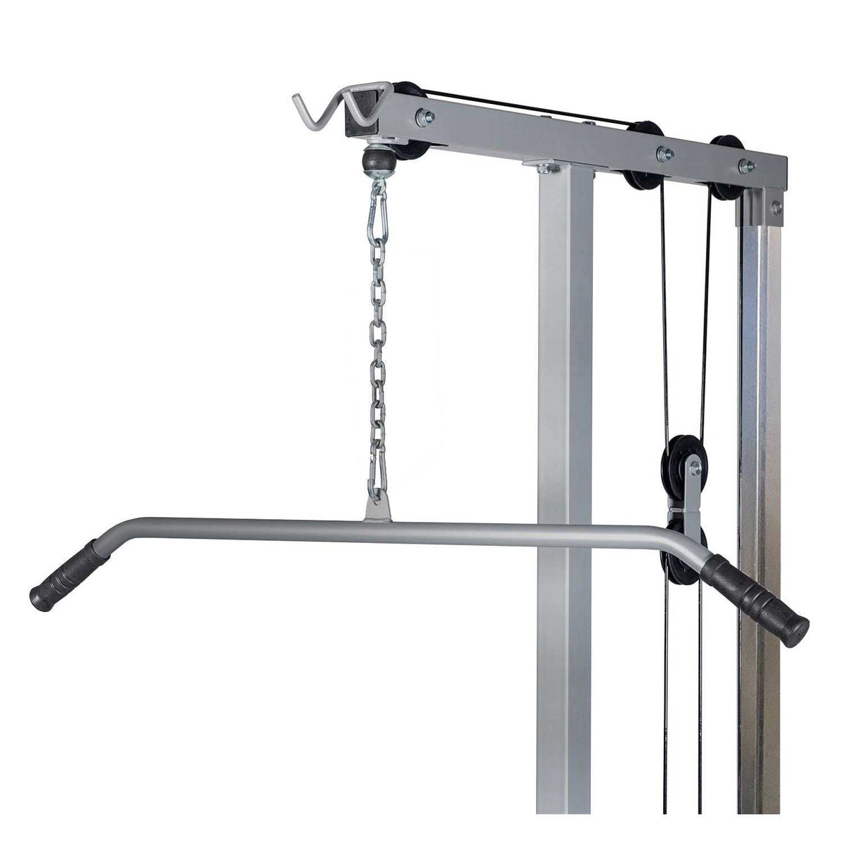 Lat Pull Down Machine Low Row Bar Cable Fitness Gym X4517