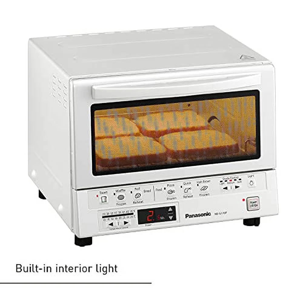 White 4-Slice Toaster Oven with 9-Inch Baking Tray B202