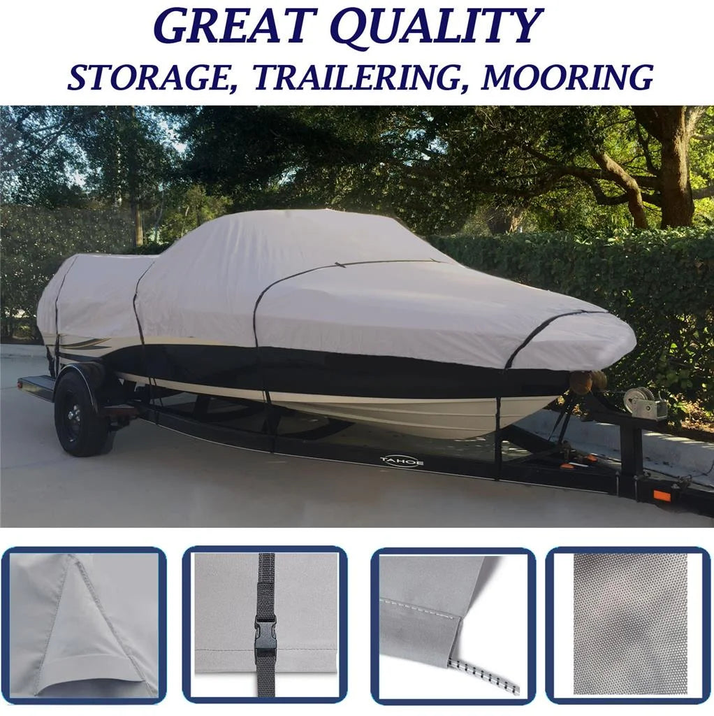 Boat Cover for Crestliner Muskie 17 I/O Q63469