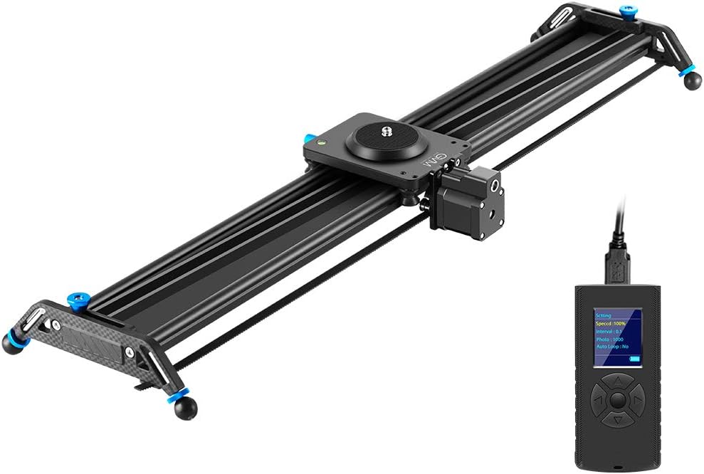Motorized Camera Slider, 31 Aluminum Alloy Track Dolly Rail G48400