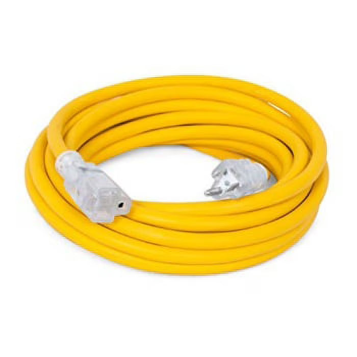 25 FT Power Extension Cord with LED Plugs 12 AWG M657622