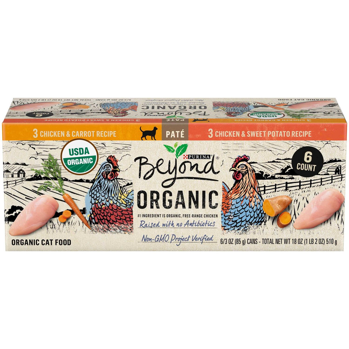 Organic Pate Wet Cat Food S578