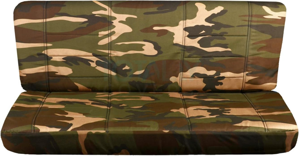 Camo Truck Seat Covers for 1997-2003 Ford F-150 Super Cab Rear 40/60 Split Bench U88884