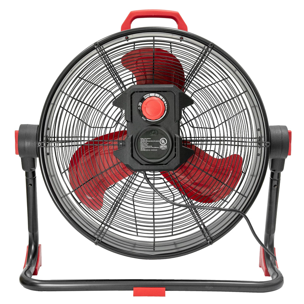 20 inch Brushless DC Motor Drum Fan Black F808760