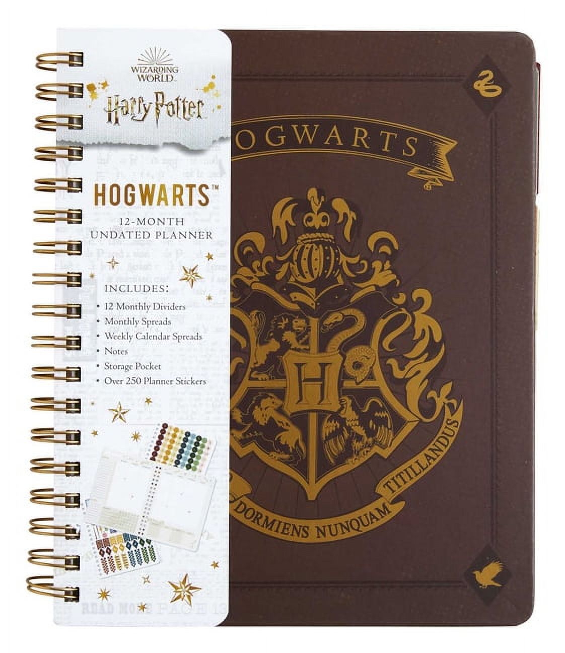 Hogwarts 12-Month Undated Planner L93925