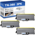 3 Pack Black High Yield Toner Cartridge for Brother Printer E6730