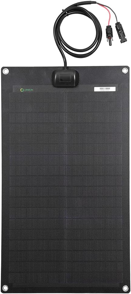 20W 12V Black Flexible Solar Panel V765