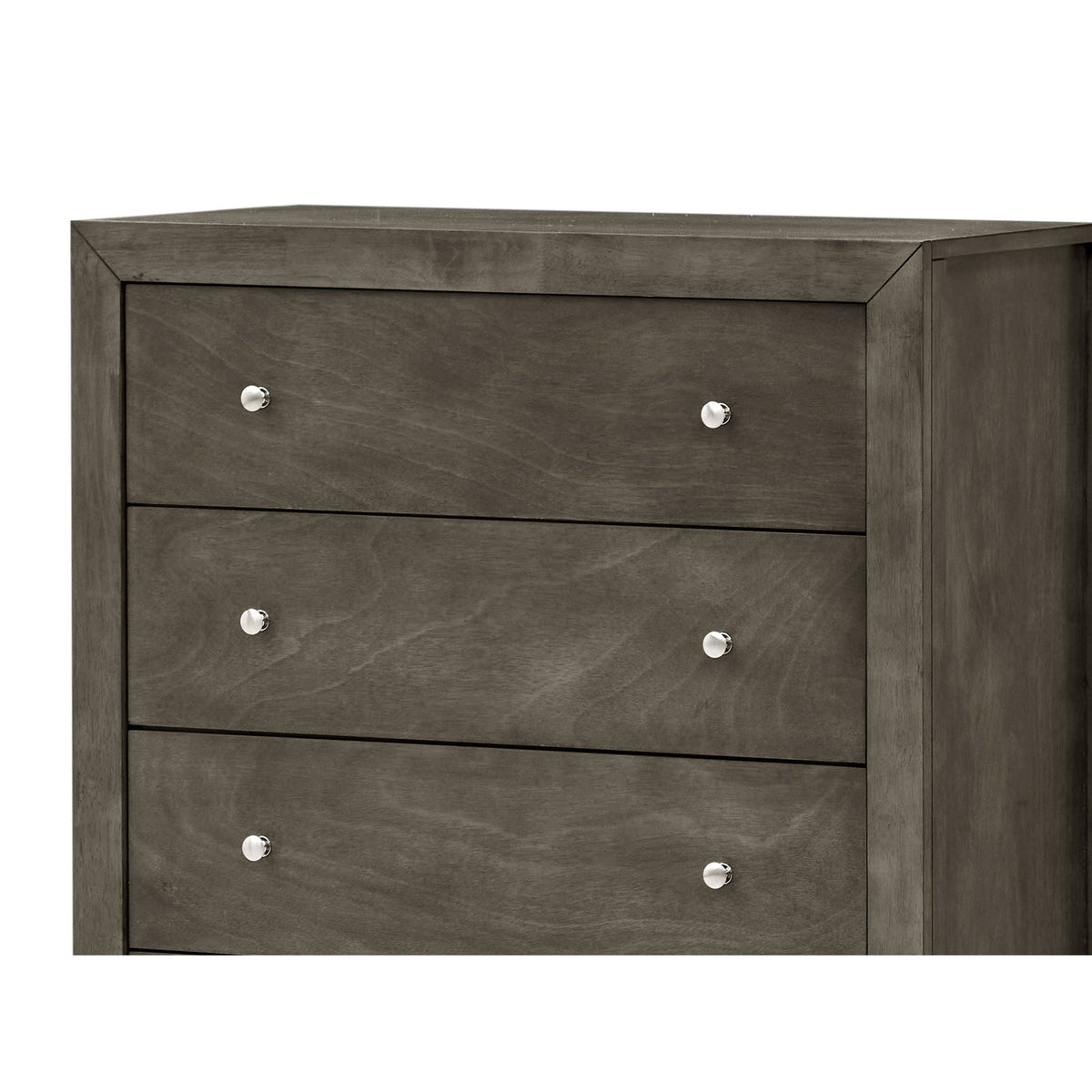 5 Drawer Chest in Black X778