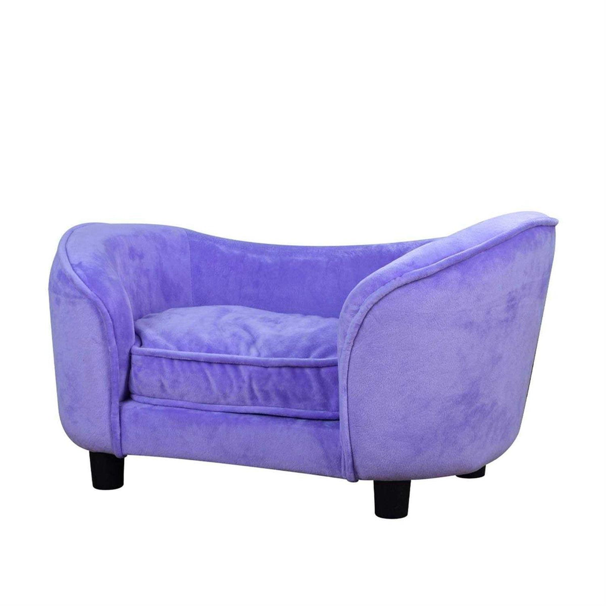 Velvet Washable Pet Bed Sofa W7315