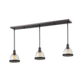 Olde Bronze 3-Light Island/Billiard L21287