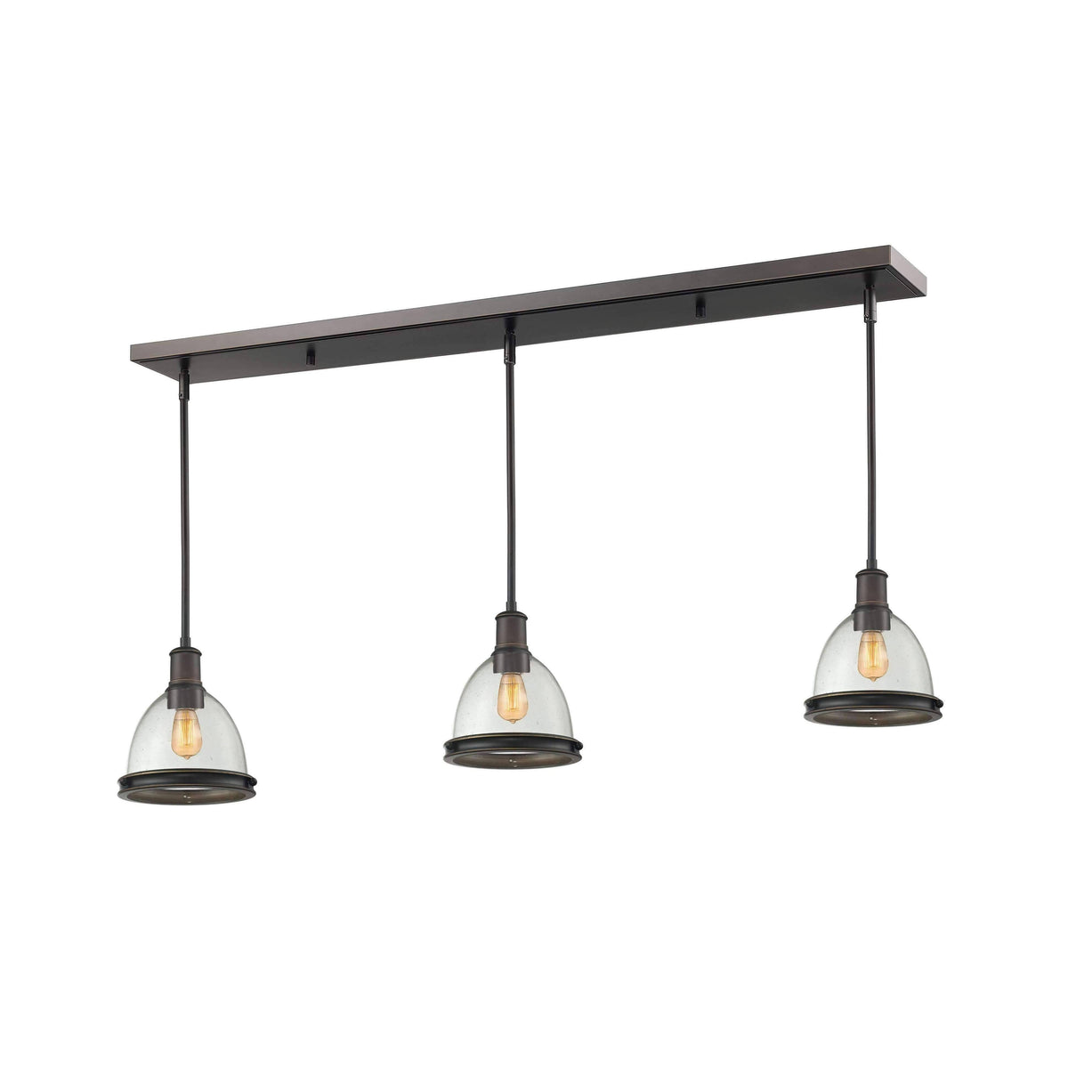 Olde Bronze 3-Light Island/Billiard L21287