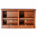 Mission TV Cart with Open Shelves Natural Alder, 72 in. H249