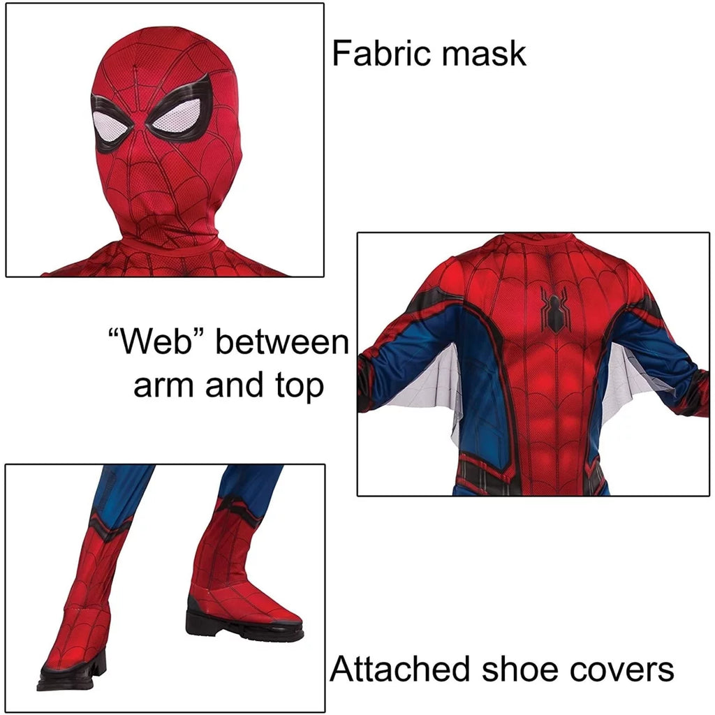 Spiderman Child Medium Halloween Costume W973362