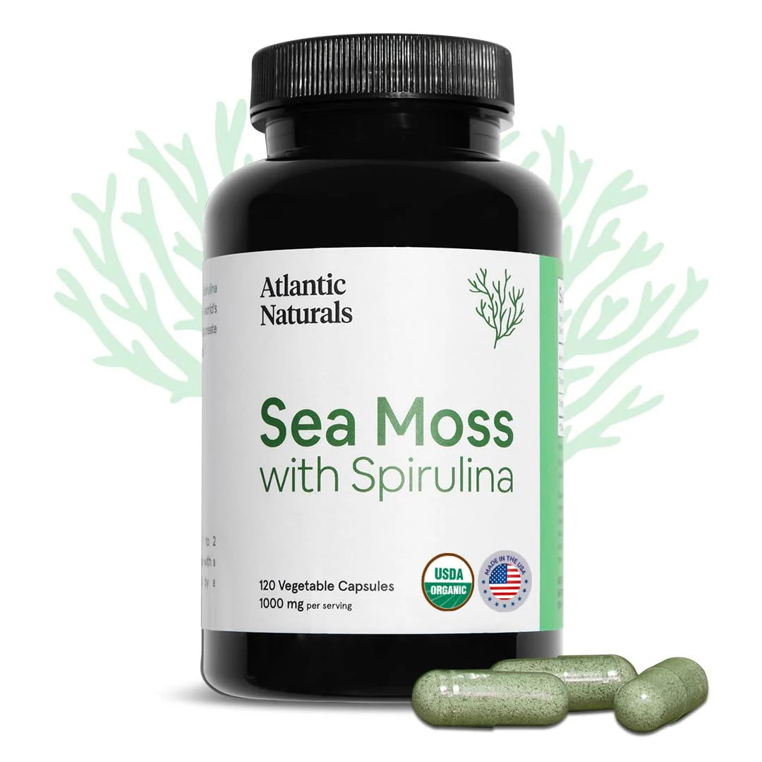 Organic Sea Moss with Spirulina Capsules O459713