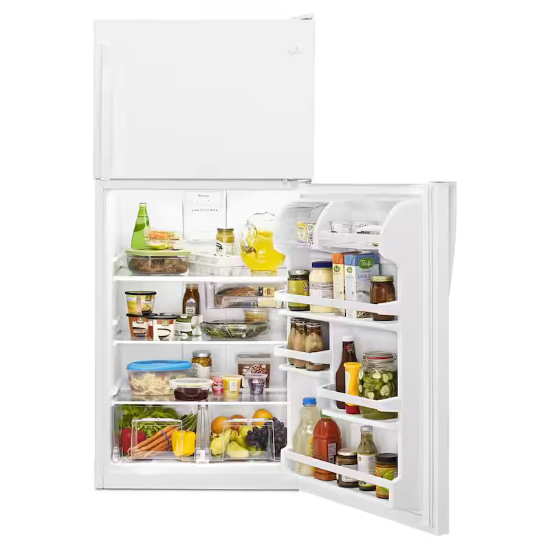 30 in. 18.3 cu. ft. White Top Freezer Refrigerator O3185