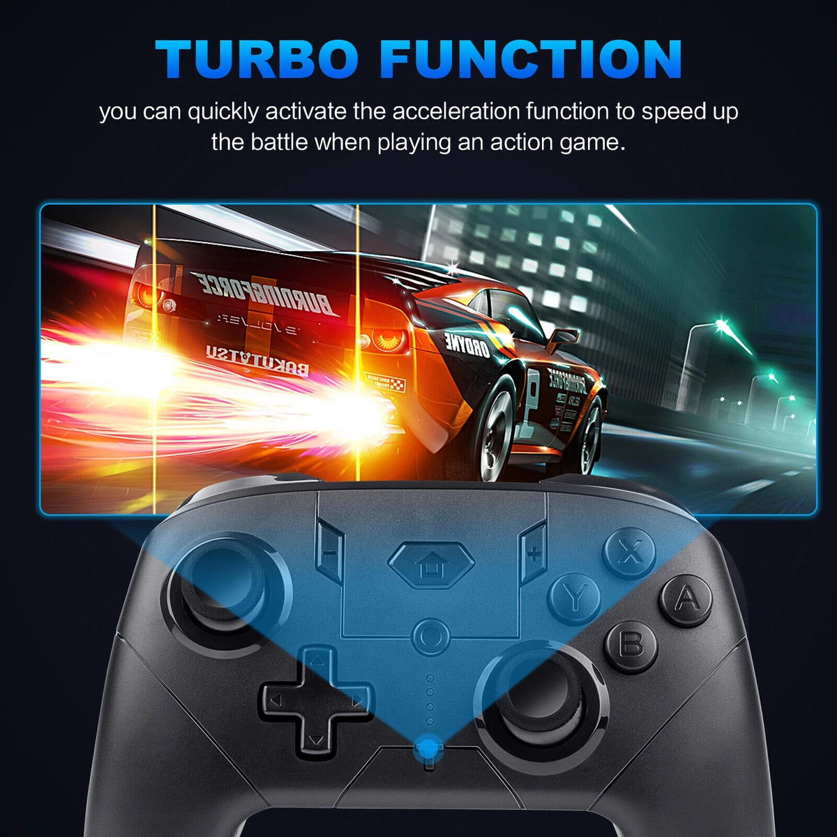 Wireless Game Controller Gamepad Joystick Remote L267