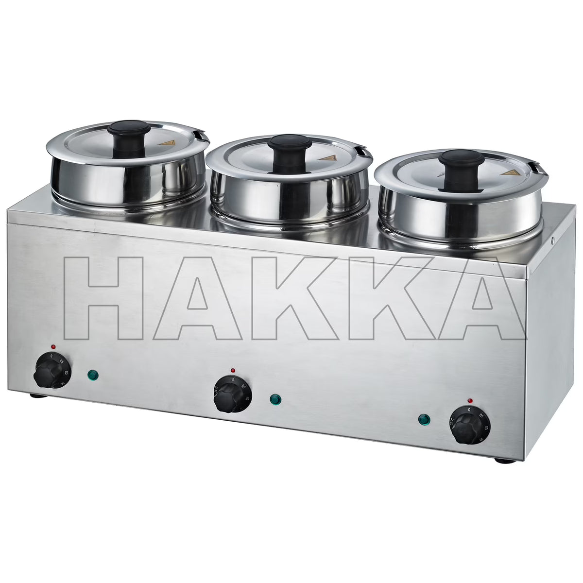 3.5Lx3 Countertop Food Warmer Buffet Soup Pot M61522