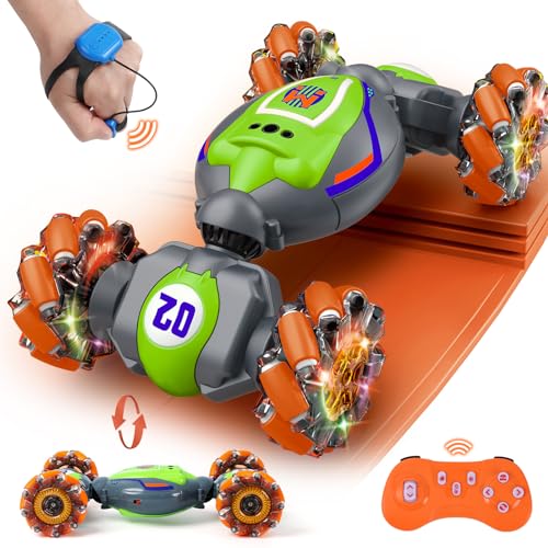 Gesture Sensing RC Stunt Car with Light & Music G872458