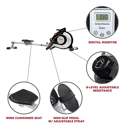 Magnetic Rowing Machine with 8-Level Resistance D752