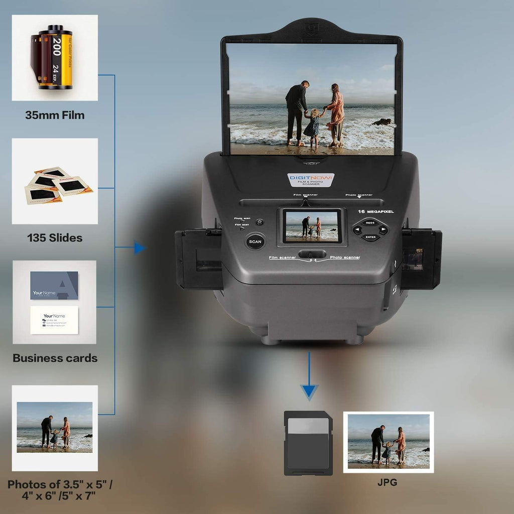 16MP Film Scanner with 2.4 LCD Screen W428