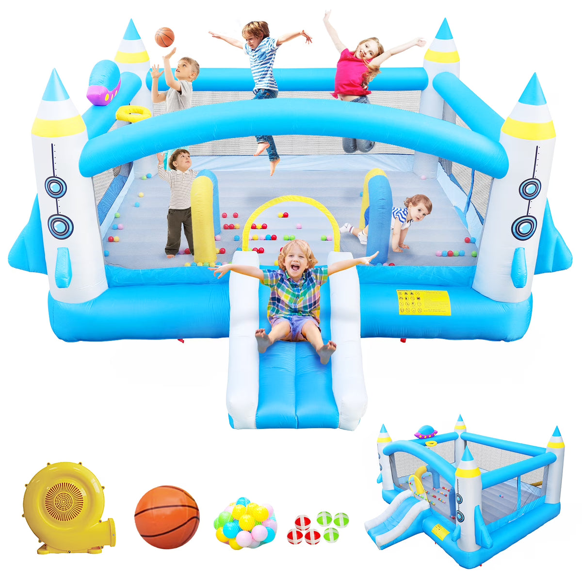 Inflatable Bouncer with Blower X77767