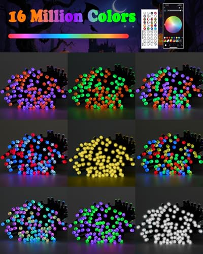 Color Changing App Control RGB LED String Light 2Pack 164FT 400LED N576231