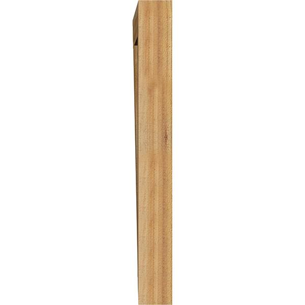 4x22W x 30x22D x 36x22H Traditional Rough Sawn Bracket, Western Red Cedar U5984