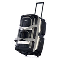 Black 26 inch 8 Pocket Rolling Duffel W108