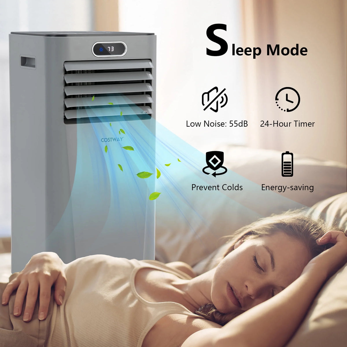 5300 BTU Portable Air Conditioner T5397