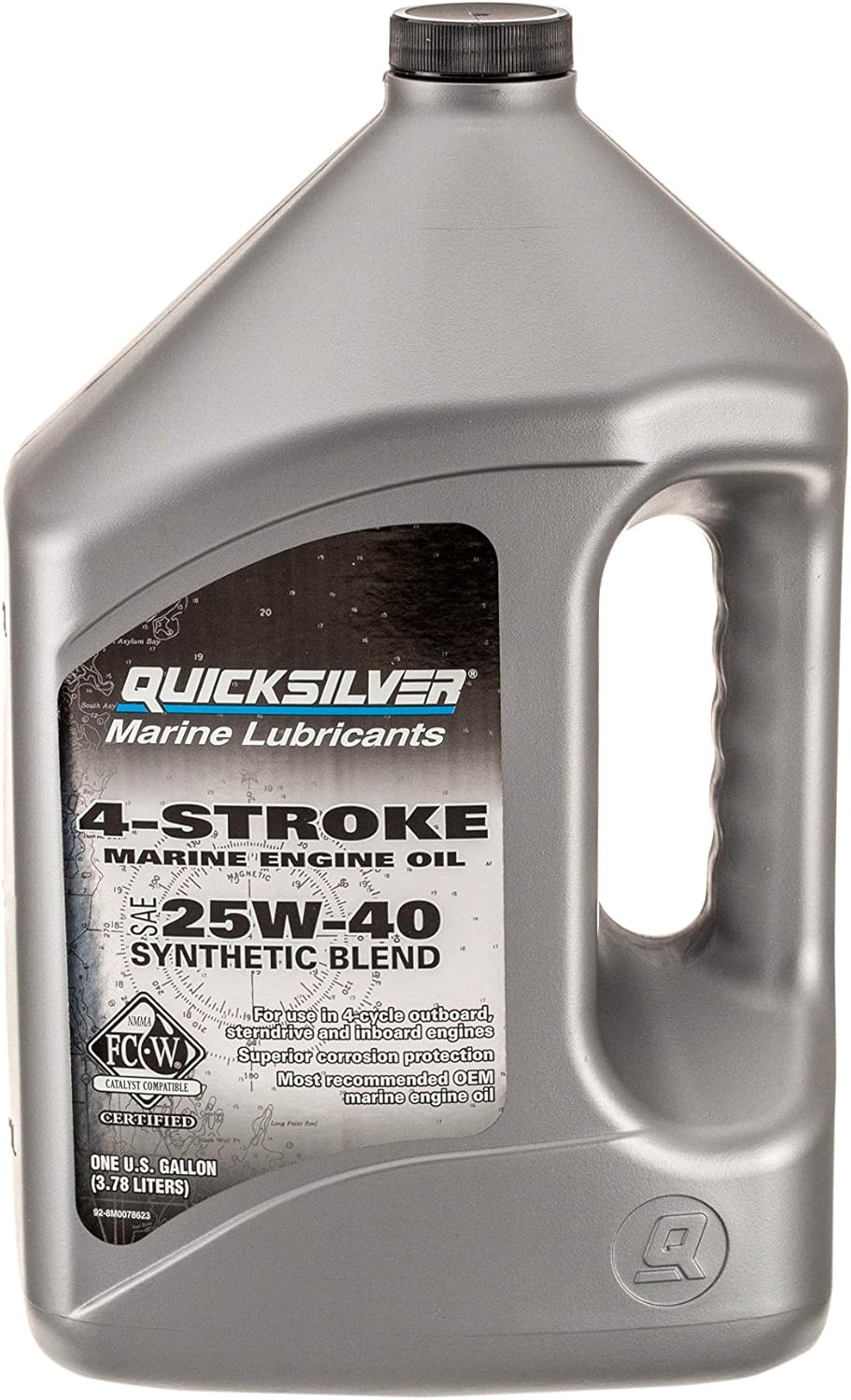 25W-40 Synthetic Marine Engine Oil Pack of 2 D7385