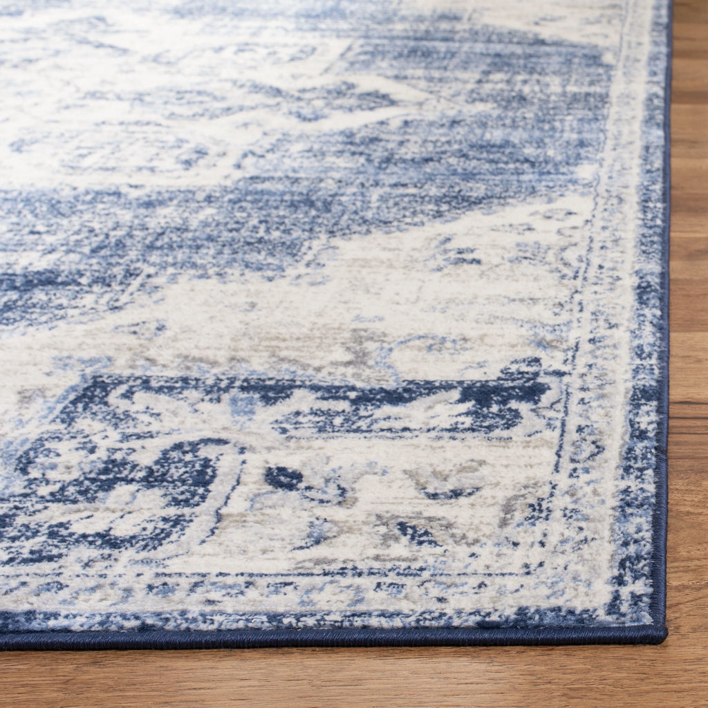 2' x 20' Floral Bordered Runner Rug T83913