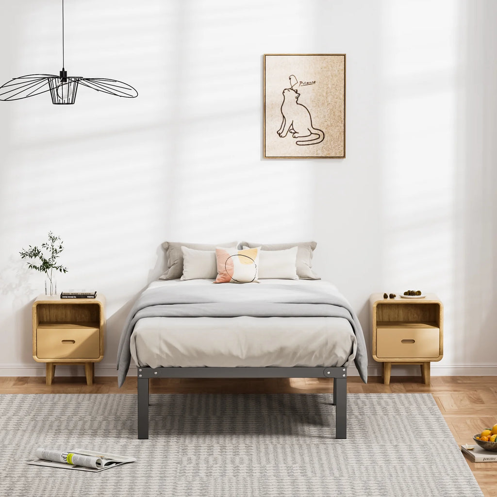 Metal Platform Bed Frame W28035
