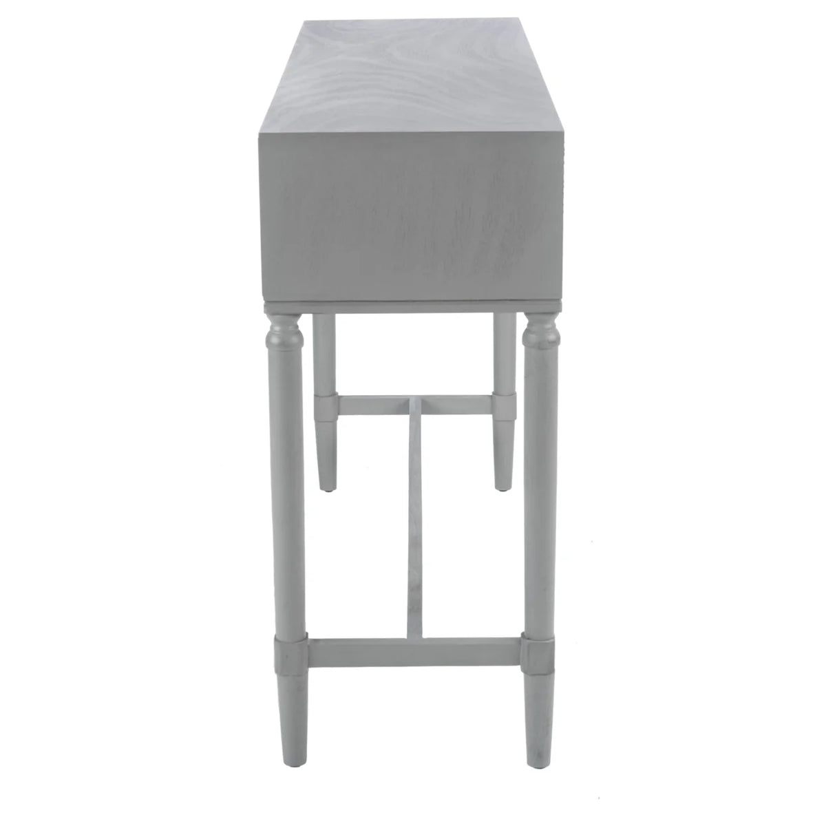 Distressed Grey 4 Drawer Console Table B859136