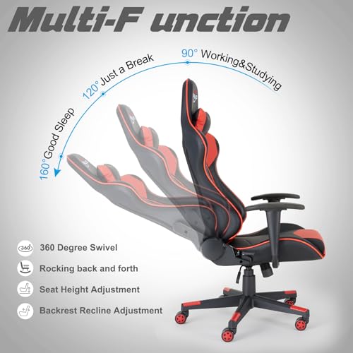 High Back Ergonomic Swivel Gaming Chair Q8120