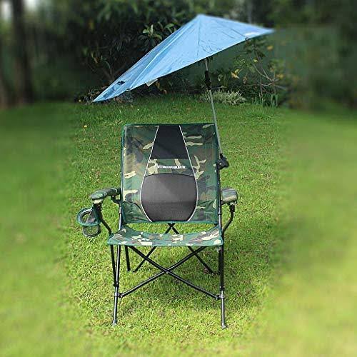 Camo Folding Camping Chair with Lumbar Support U748960