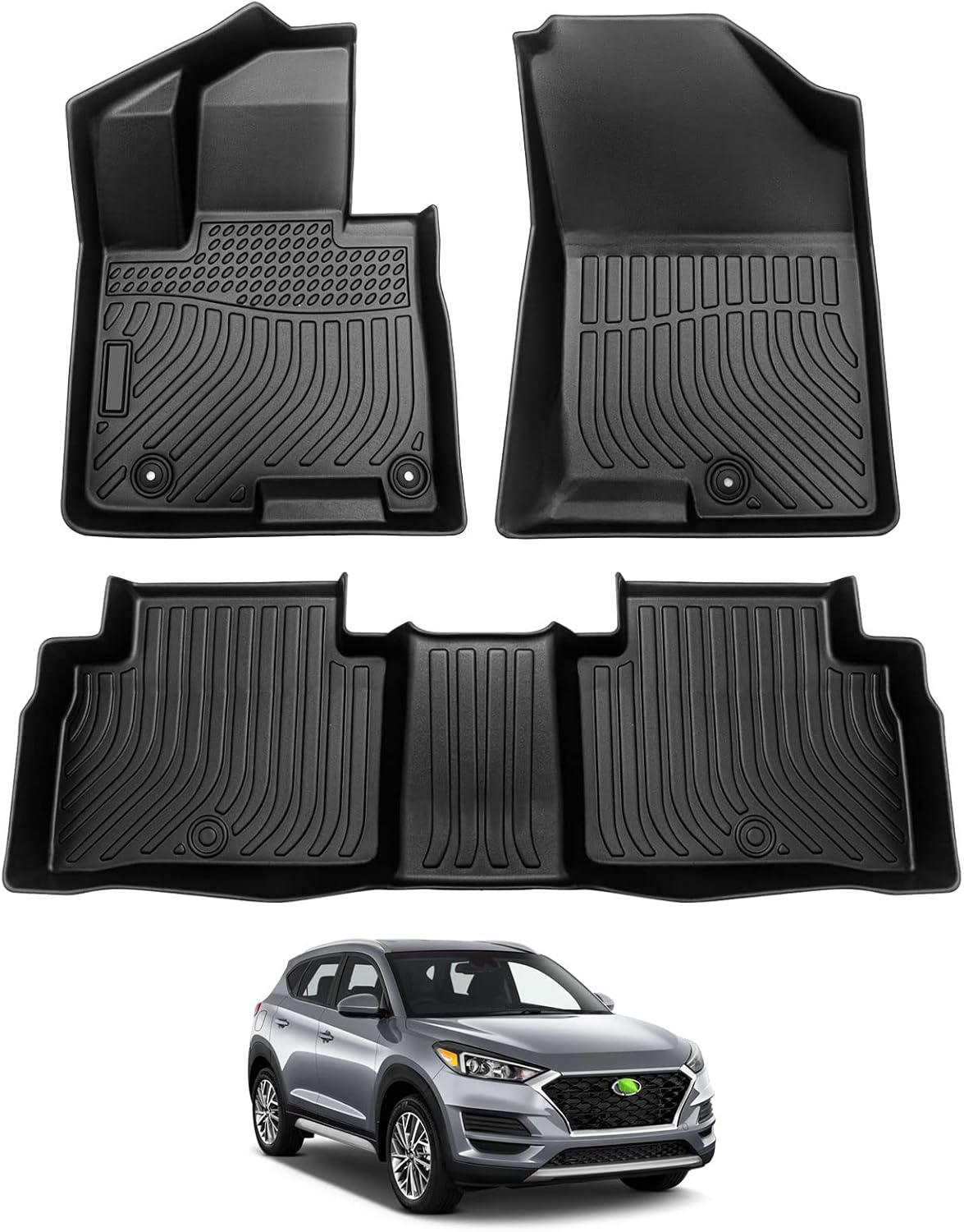 All Weather Floor Mats for 2022 2023 Hyundai Tucson S437159