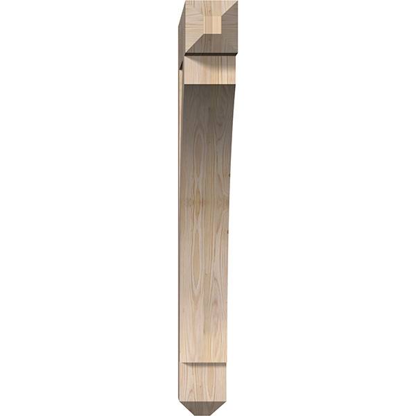 Douglas Fir Thorton Craftsman Smooth Bracket C607