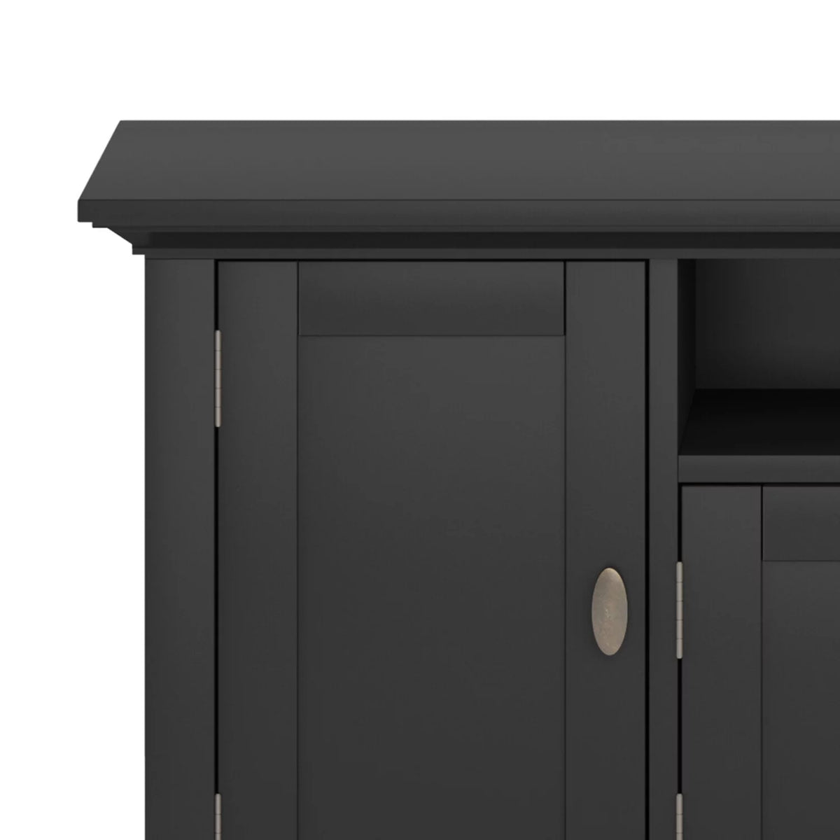 Black Wood 72 inch TV Media Stand C70715