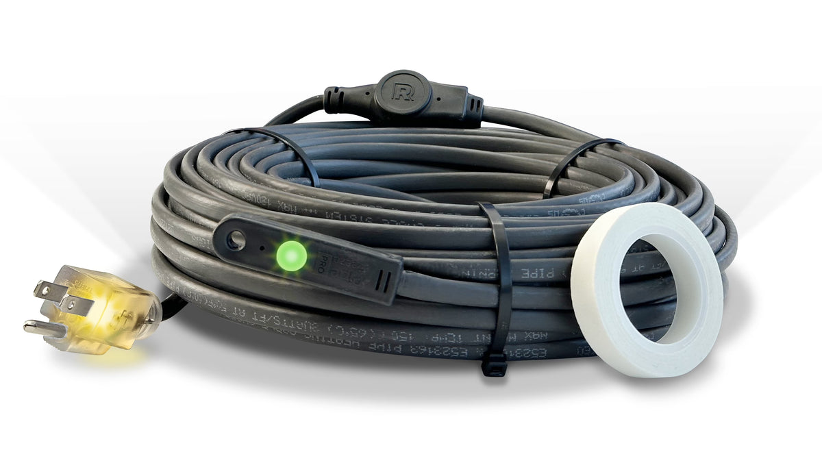 Heating Cable For Water Pipe, 60 ft, 120V K160909