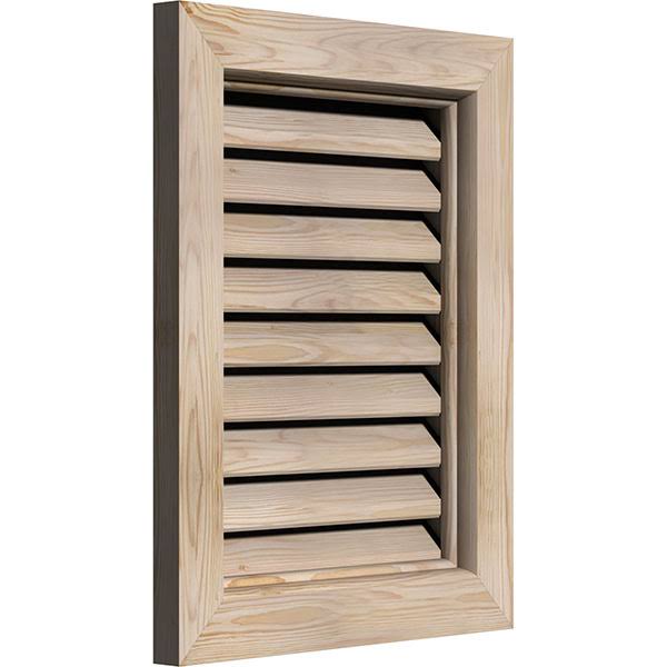 Primed Vertical Gable Vent U6086