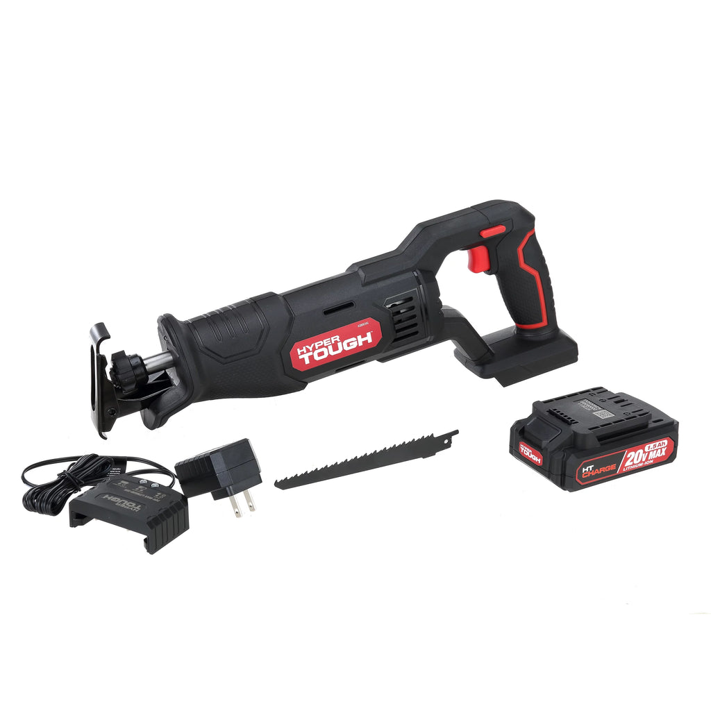 20V Max Cordless Reciprocating Saw with Battery and Charger I7287
