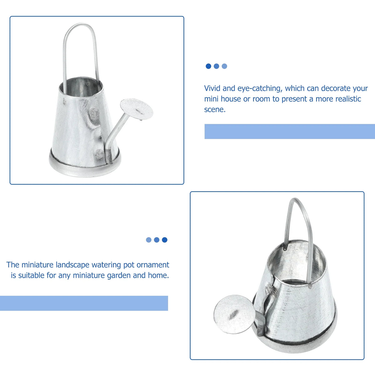 Miniature Kettle Dollhouse Accessory P9881