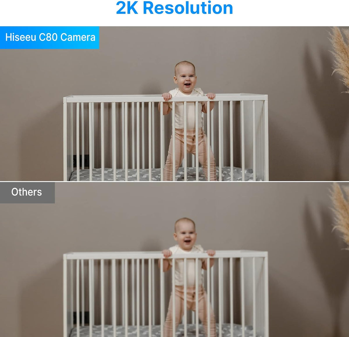 2K Wireless Security Camera System 2-Cam Kit with NVR B6199