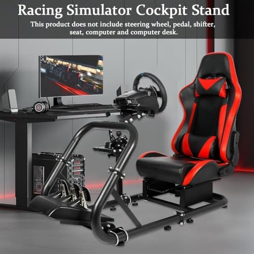 Racing Sim Cockpit Stand with Seat L199803