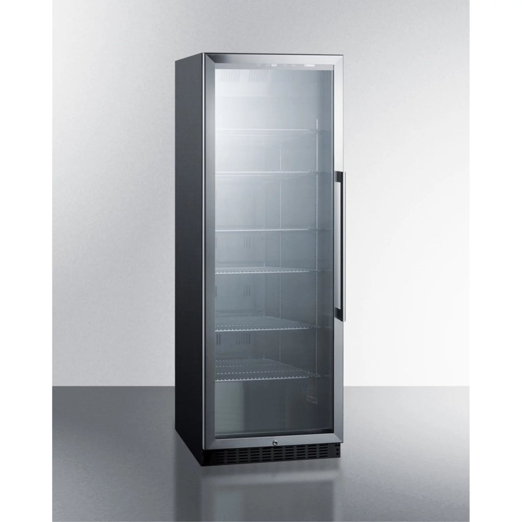 Black 24 in. Wide Beverage Center Refrigerator N16302